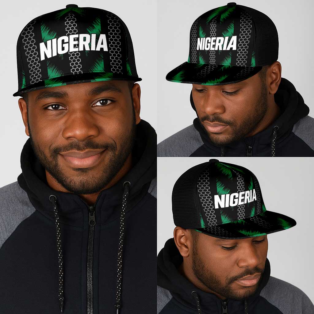 Nigeria Football Mesh Trucker Cap Soar Super Eagles