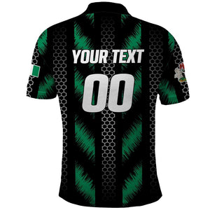 Custom Football Nigeria Polo Shirt Soar Super Eagles