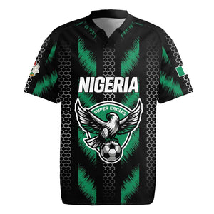 Custom Football Nigeria Rugby Jersey Soar Super Eagles