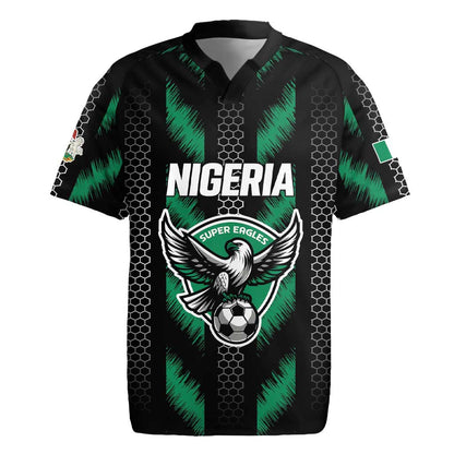 Custom Football Nigeria Rugby Jersey Soar Super Eagles
