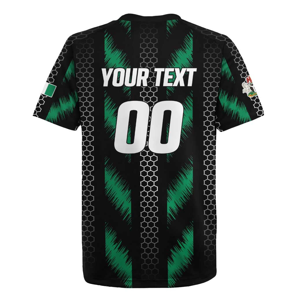 Custom Football Nigeria Rugby Jersey Soar Super Eagles