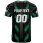 Custom Football Nigeria T shirt Soar Super Eagles