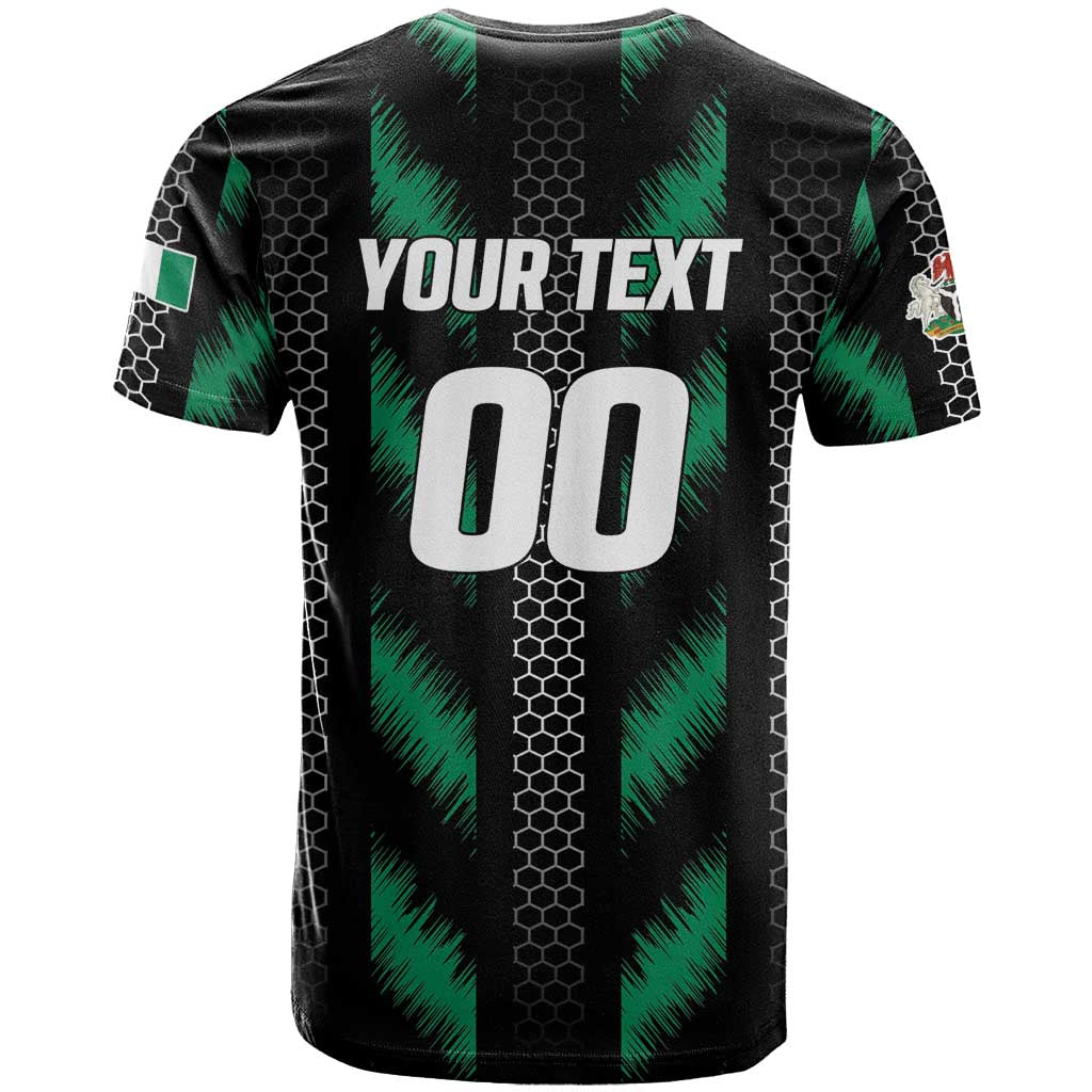 Custom Football Nigeria T shirt Soar Super Eagles