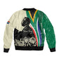 Personalized Nelson Mandela Day Bomber Jacket South Africa Vintage Stylized