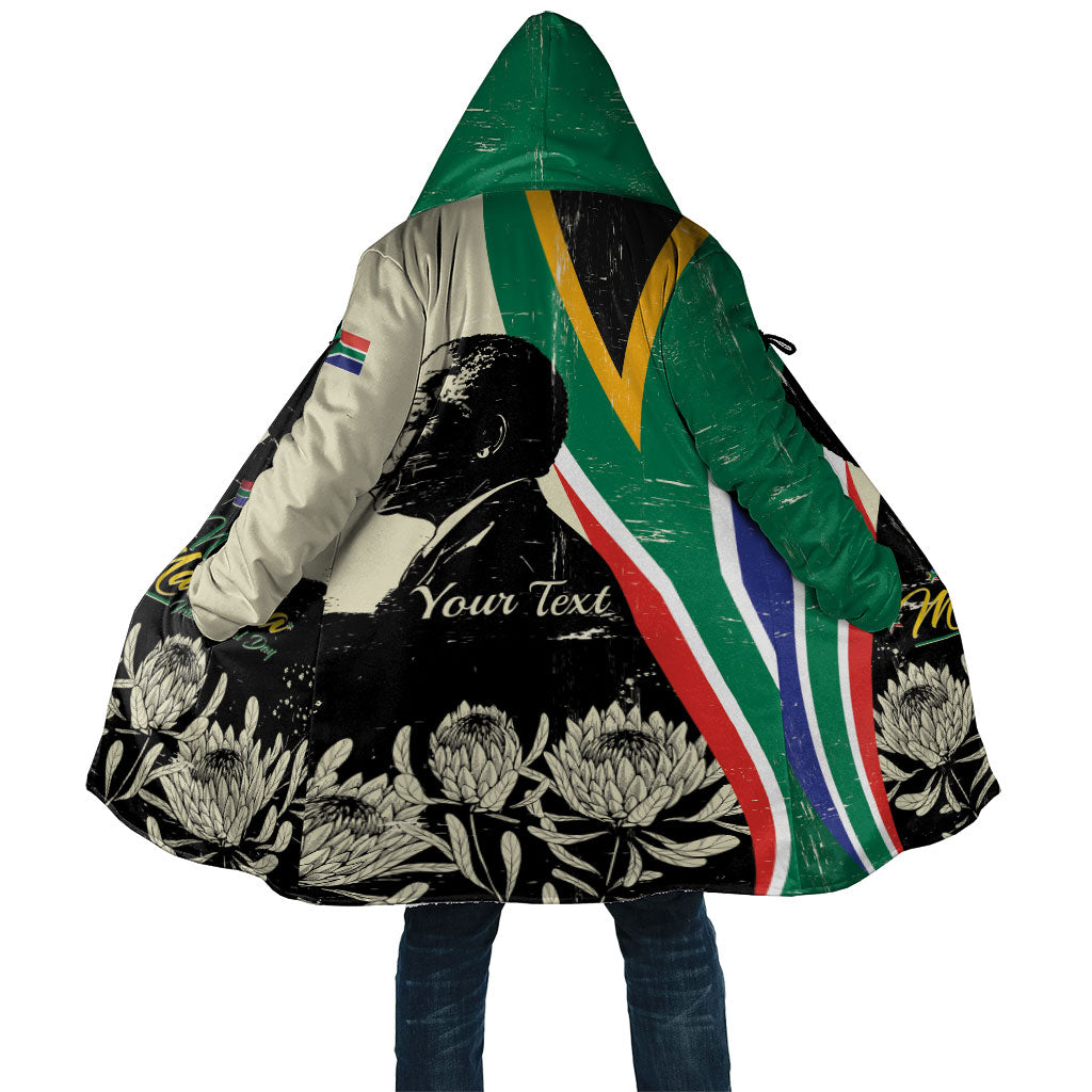 Personalized Nelson Mandela Day Cloak South Africa Vintage Stylized