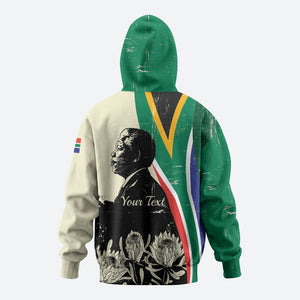 Personalized Nelson Mandela Day Hoodie South Africa Vintage Stylized