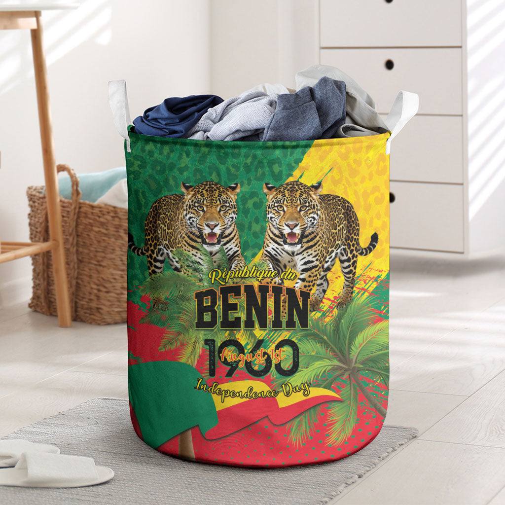 Benin August 1st 1960 Laundry Basket Happy Independence Day