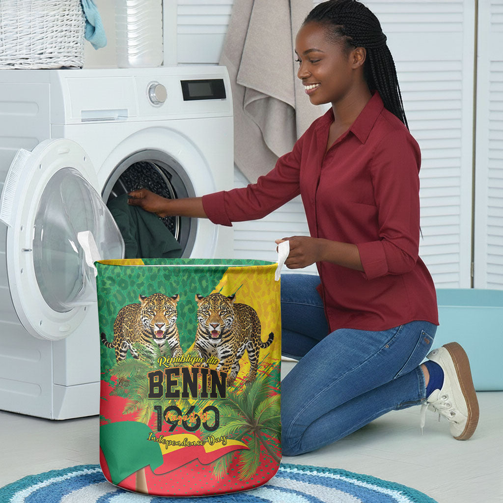 Benin August 1st 1960 Laundry Basket Happy Independence Day