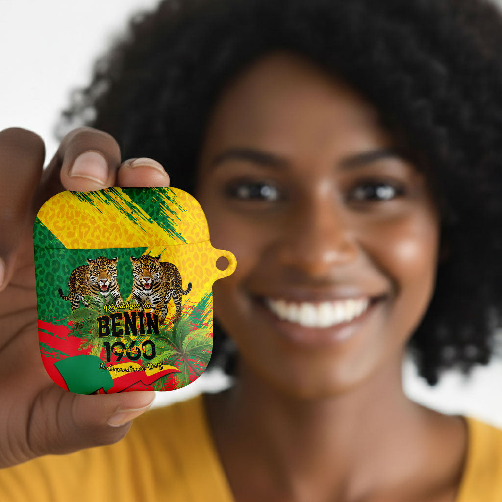 Benin August 1st 1960 AirPods Case Happy Independence Day