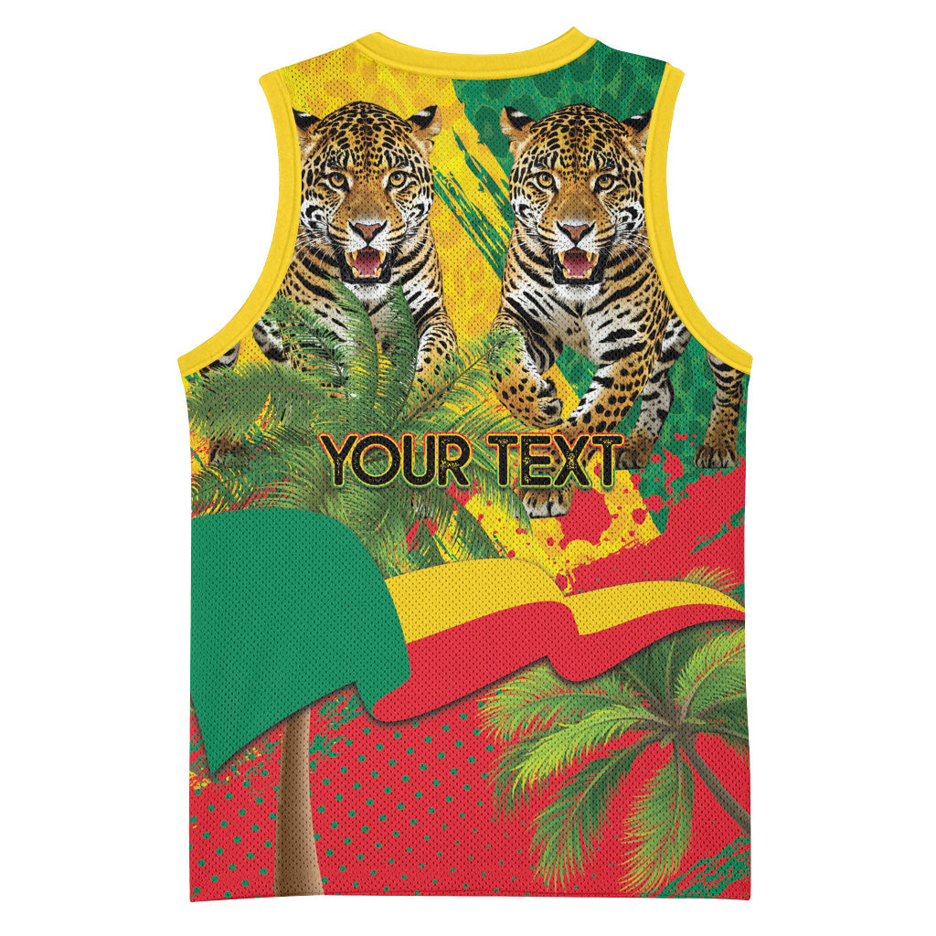 Personalised Benin August 1st 1960 Basketball Jersey Happy Independence Day