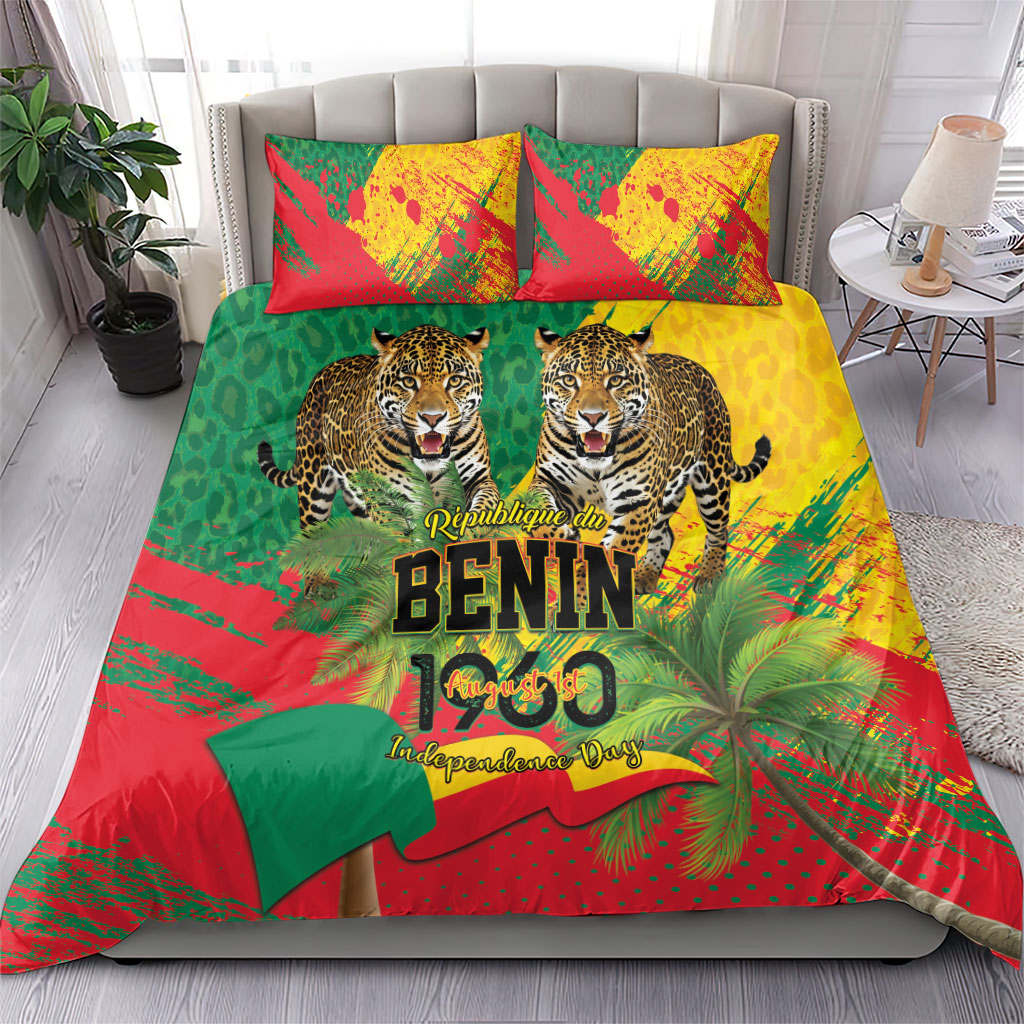 Benin August 1st 1960 Bedding Set Happy Independence Day