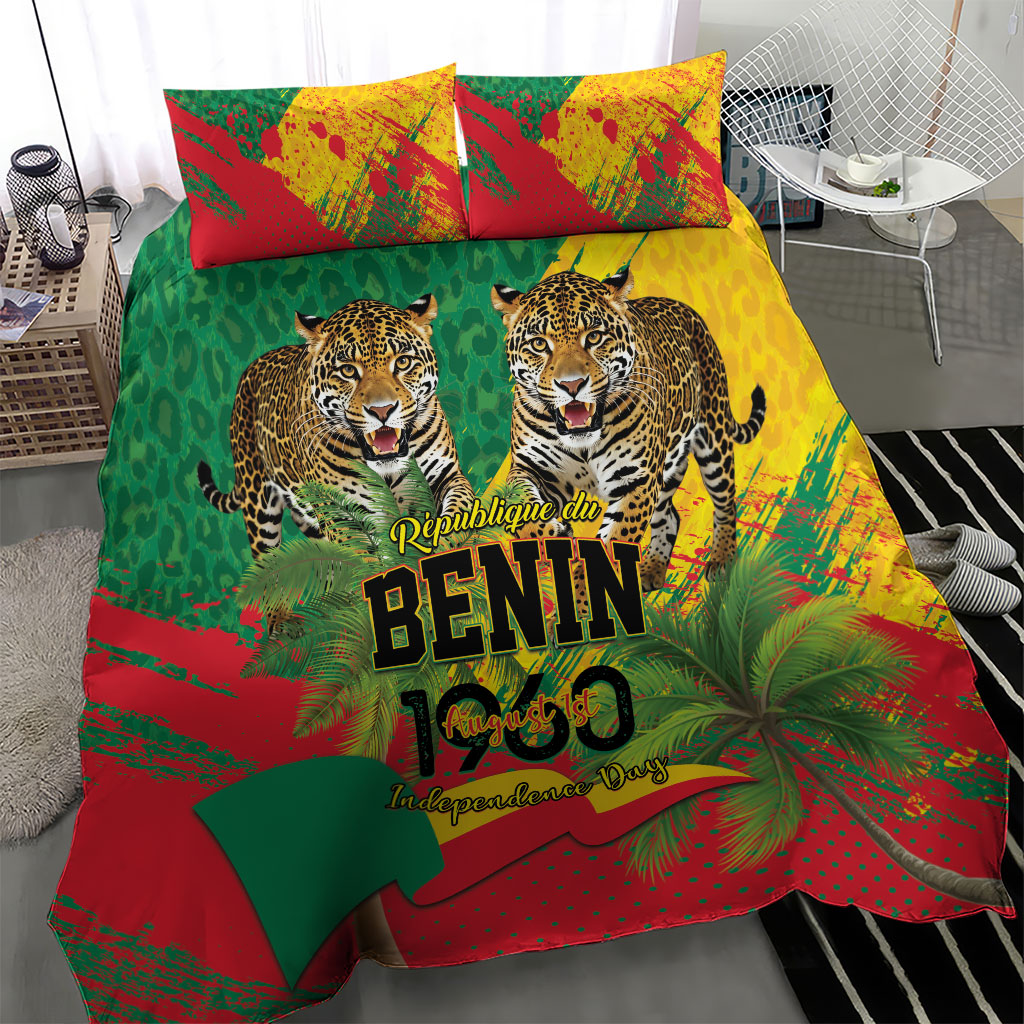 Benin August 1st 1960 Bedding Set Happy Independence Day