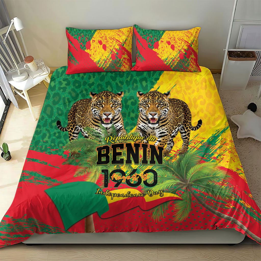 Benin August 1st 1960 Bedding Set Happy Independence Day