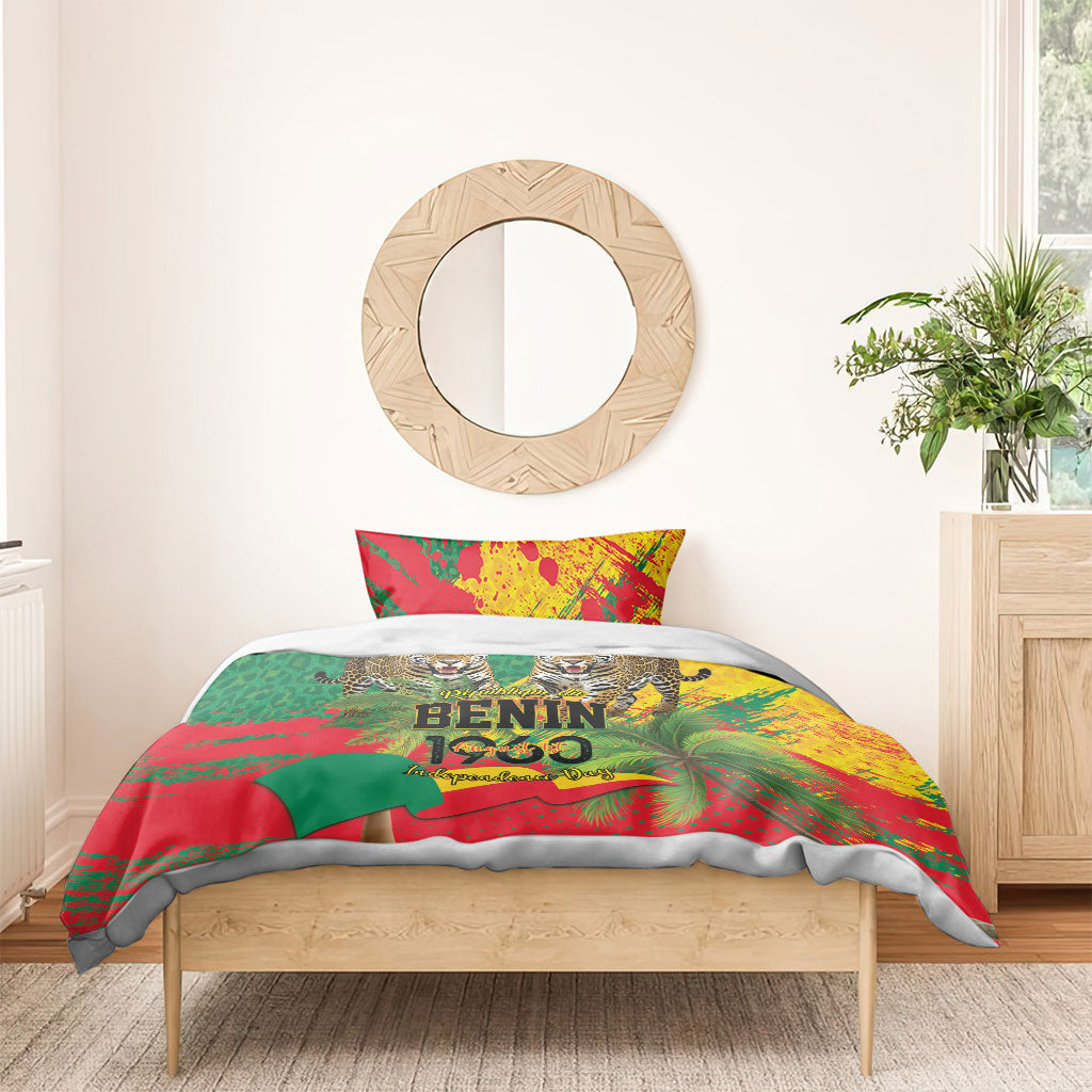 Benin August 1st 1960 Bedding Set Happy Independence Day