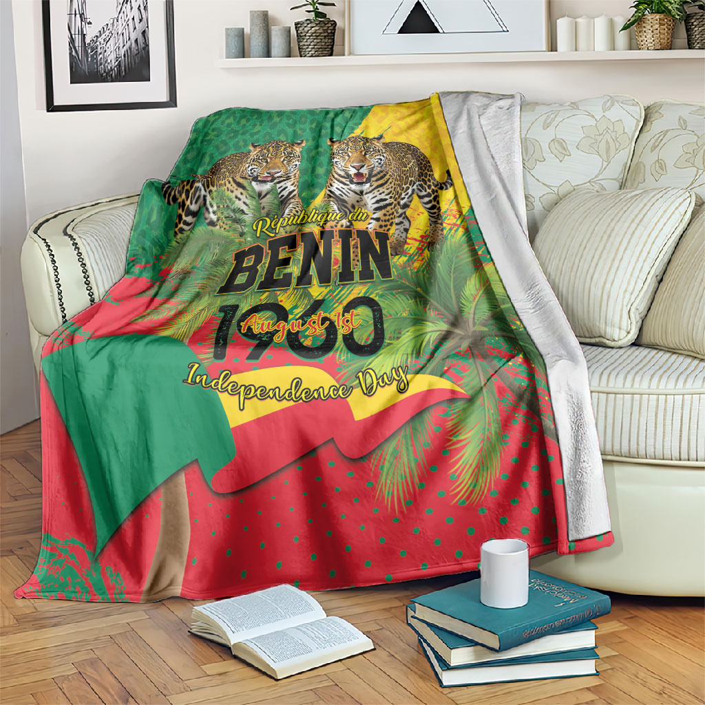Benin August 1st 1960 Blanket Happy Independence Day