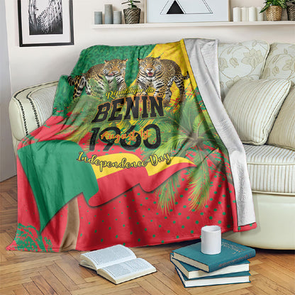 Benin August 1st 1960 Blanket Happy Independence Day