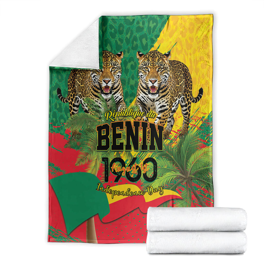 Benin August 1st 1960 Blanket Happy Independence Day