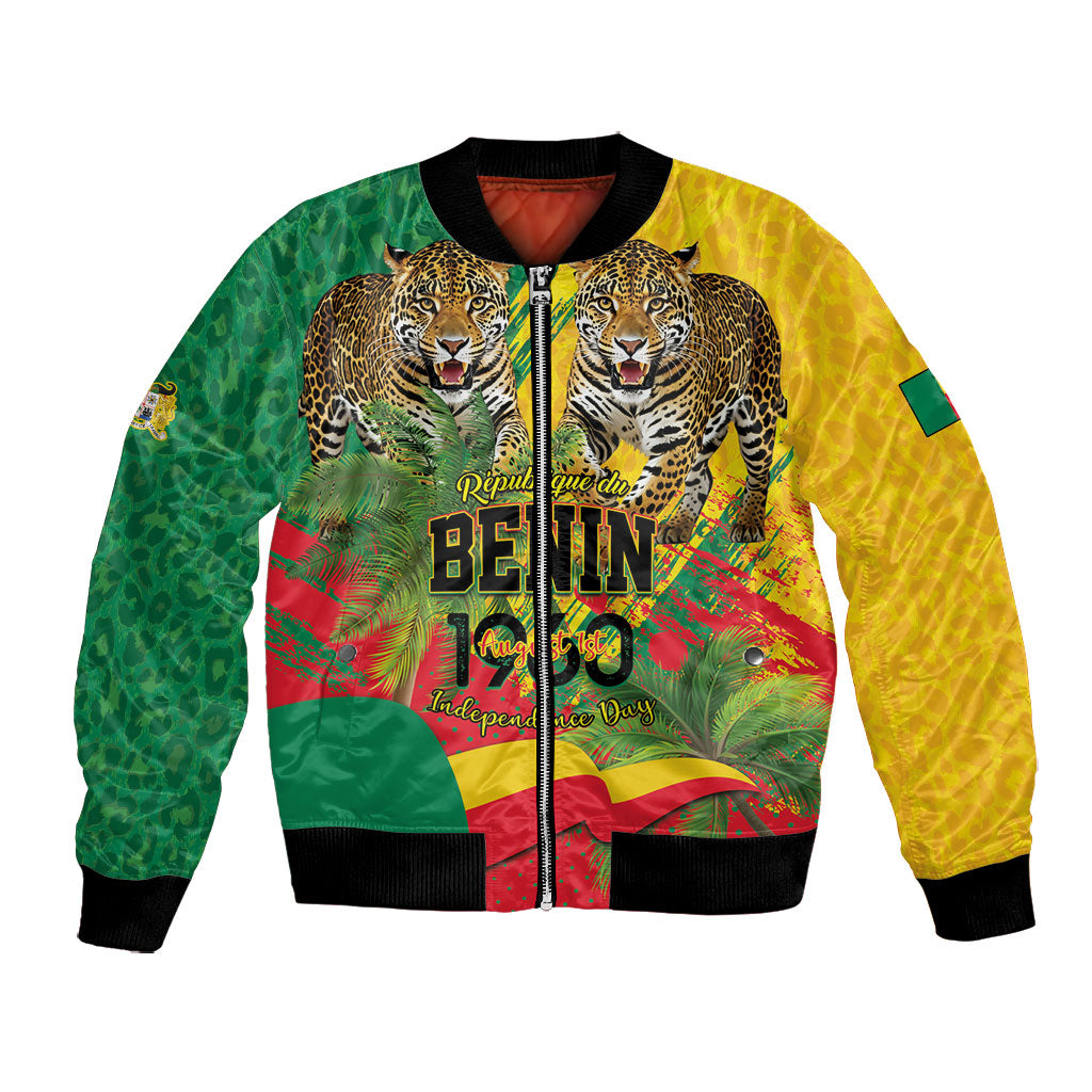 Personalised Benin August 1st 1960 Bomber Jacket Happy Independence Day