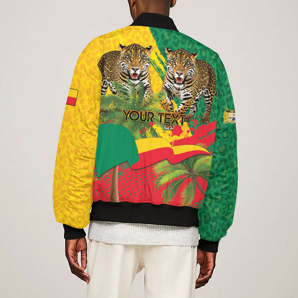 Personalised Benin August 1st 1960 Bomber Jacket Happy Independence Day
