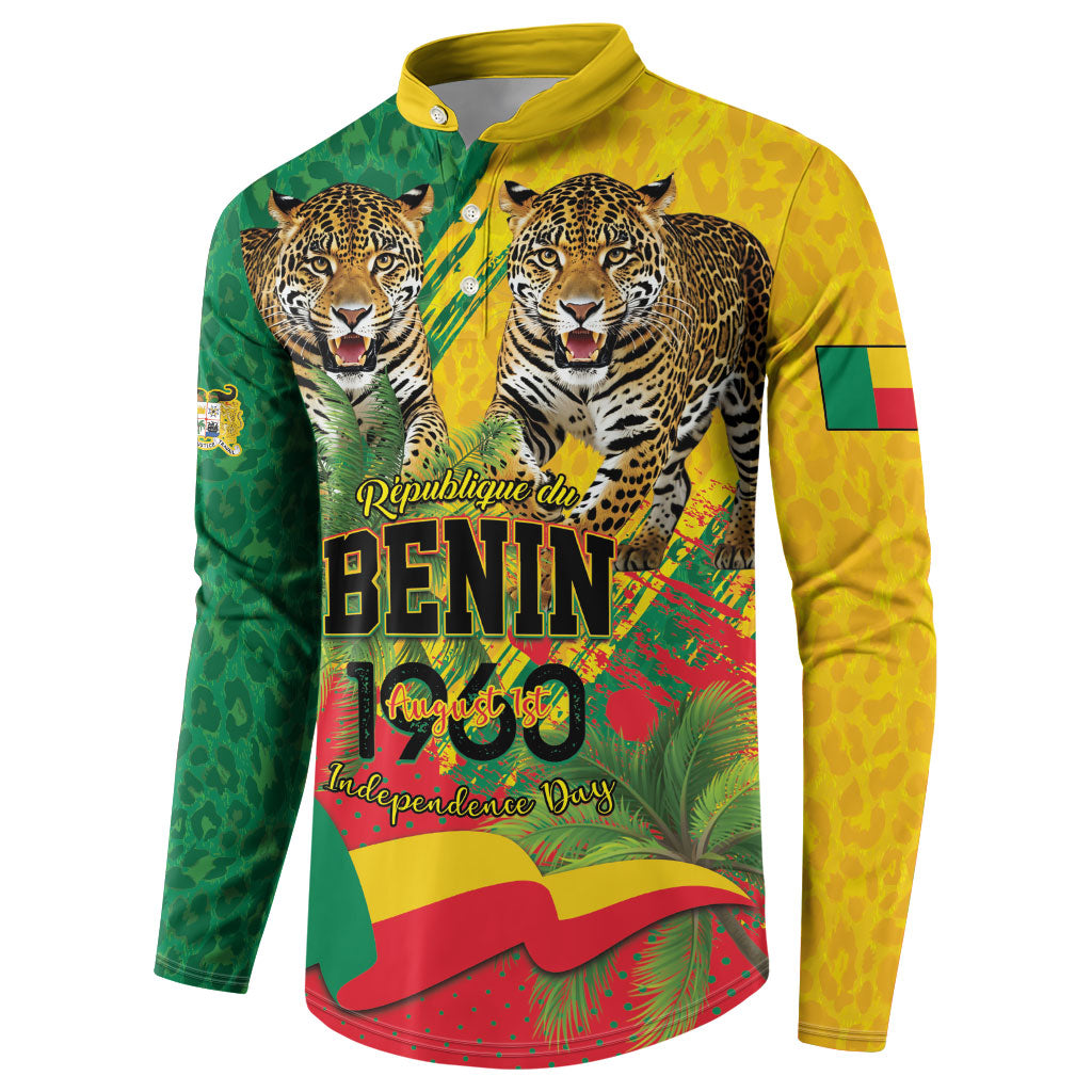 Personalised Benin August 1st 1960 Button Sweatshirt Happy Independence Day
