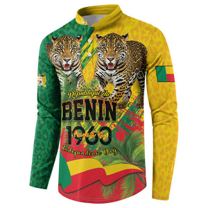 Personalised Benin August 1st 1960 Button Sweatshirt Happy Independence Day