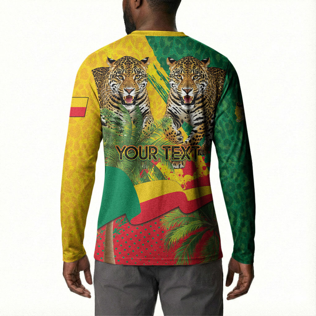 Personalised Benin August 1st 1960 Button Sweatshirt Happy Independence Day