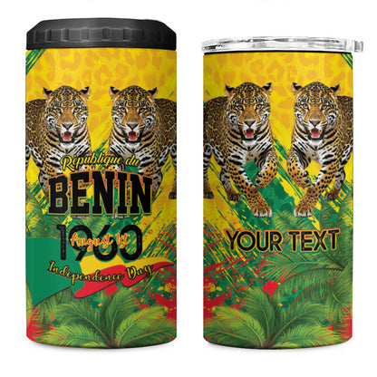 Personalised Benin August 1st 1960 4 in 1 Can Cooler Tumbler Happy Independence Day