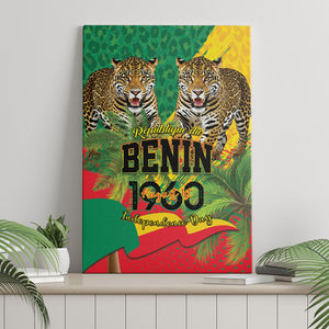 Benin August 1st 1960 Canvas Wall Art Happy Independence Day