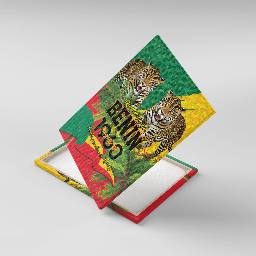 Benin August 1st 1960 Canvas Wall Art Happy Independence Day