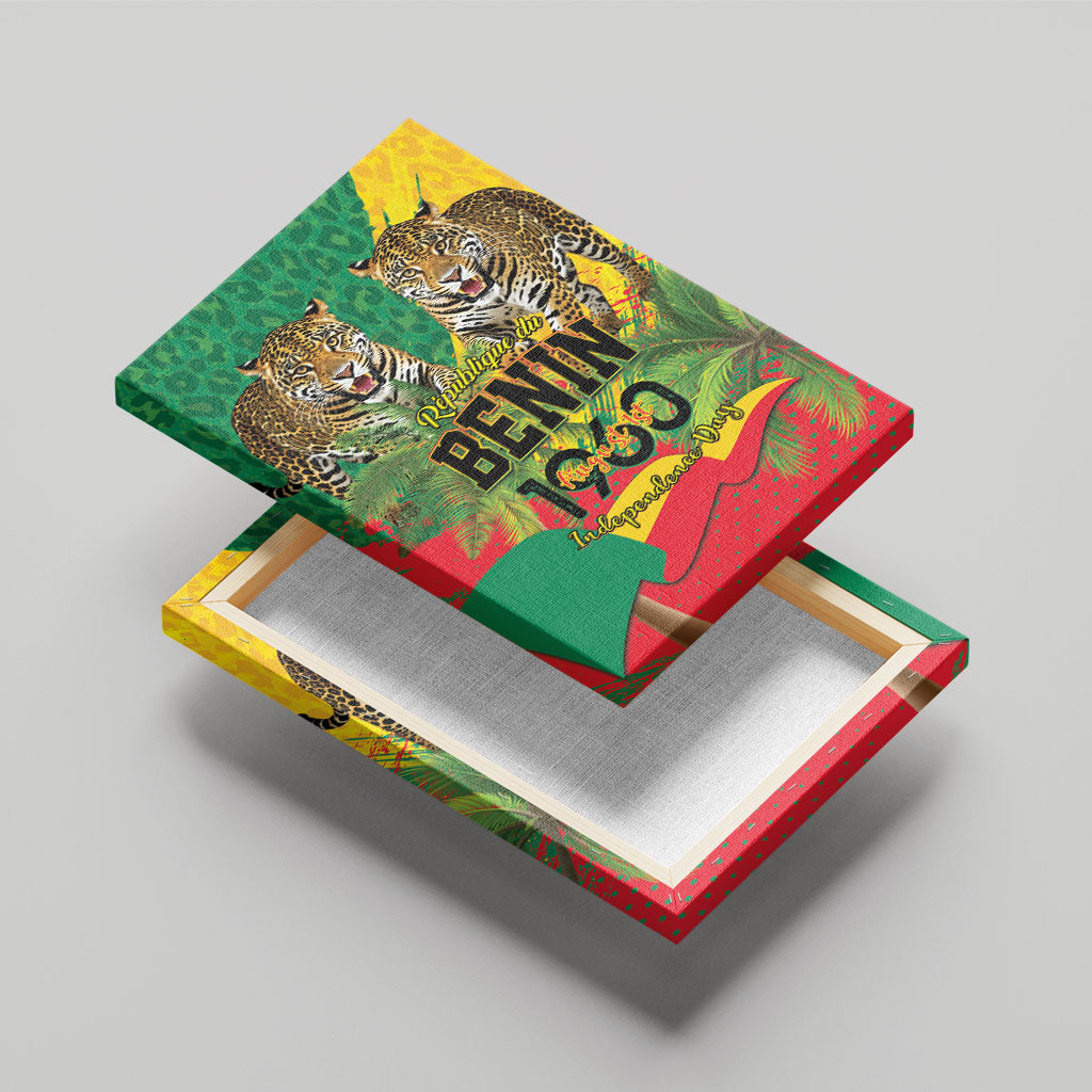 Benin August 1st 1960 Canvas Wall Art Happy Independence Day