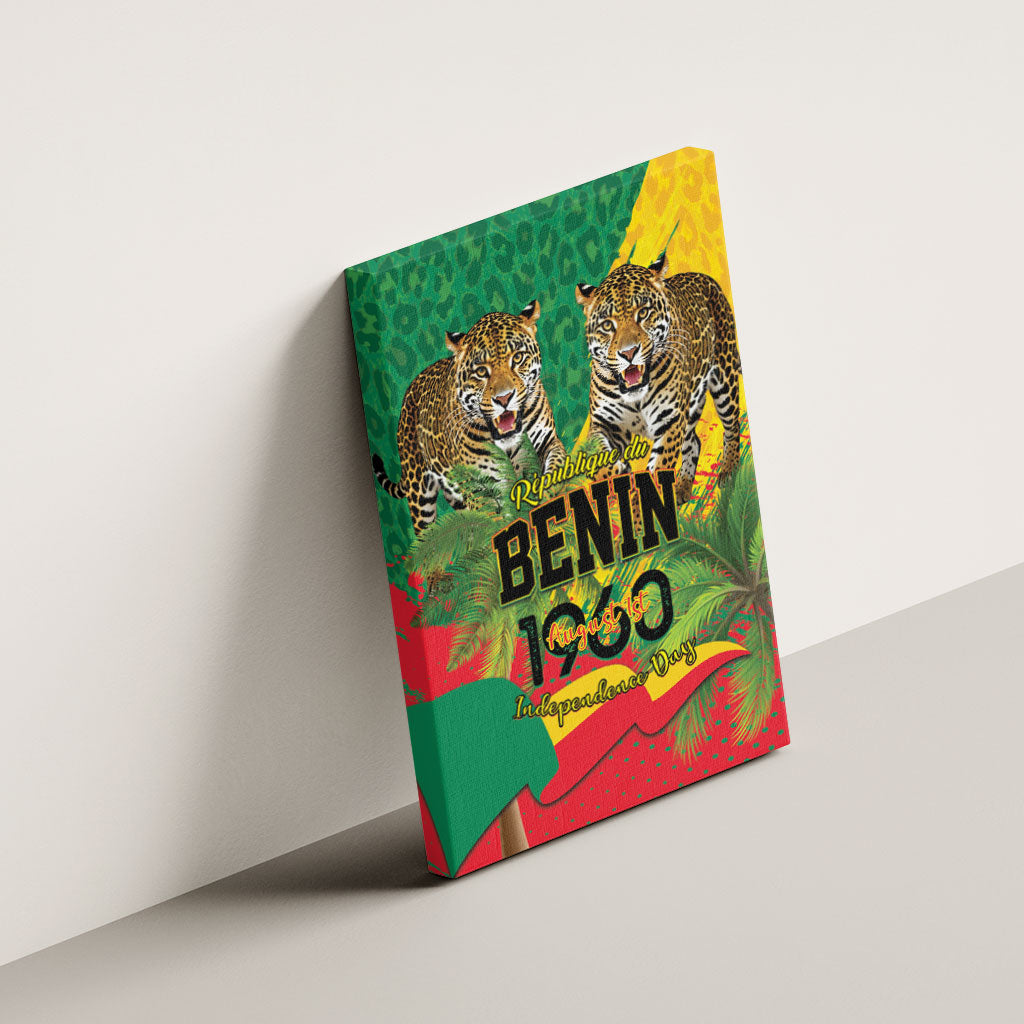 Benin August 1st 1960 Canvas Wall Art Happy Independence Day