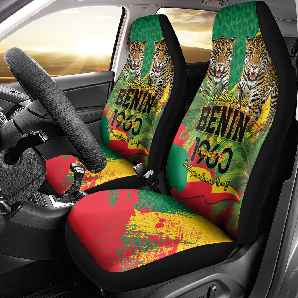 Benin August 1st 1960 Car Seat Cover Happy Independence Day