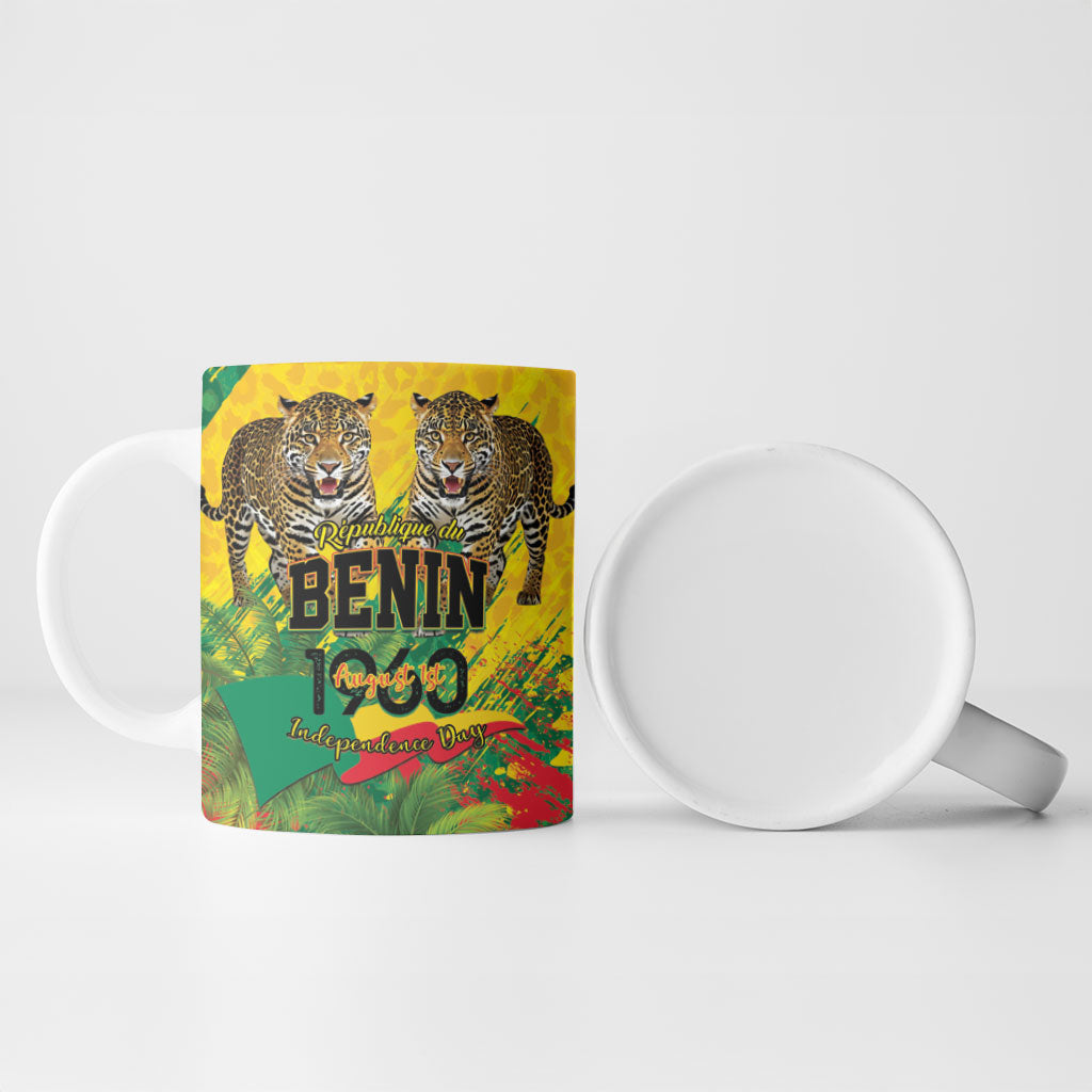 Personalised Benin August 1st 1960 Ceramic Mug Happy Independence Day