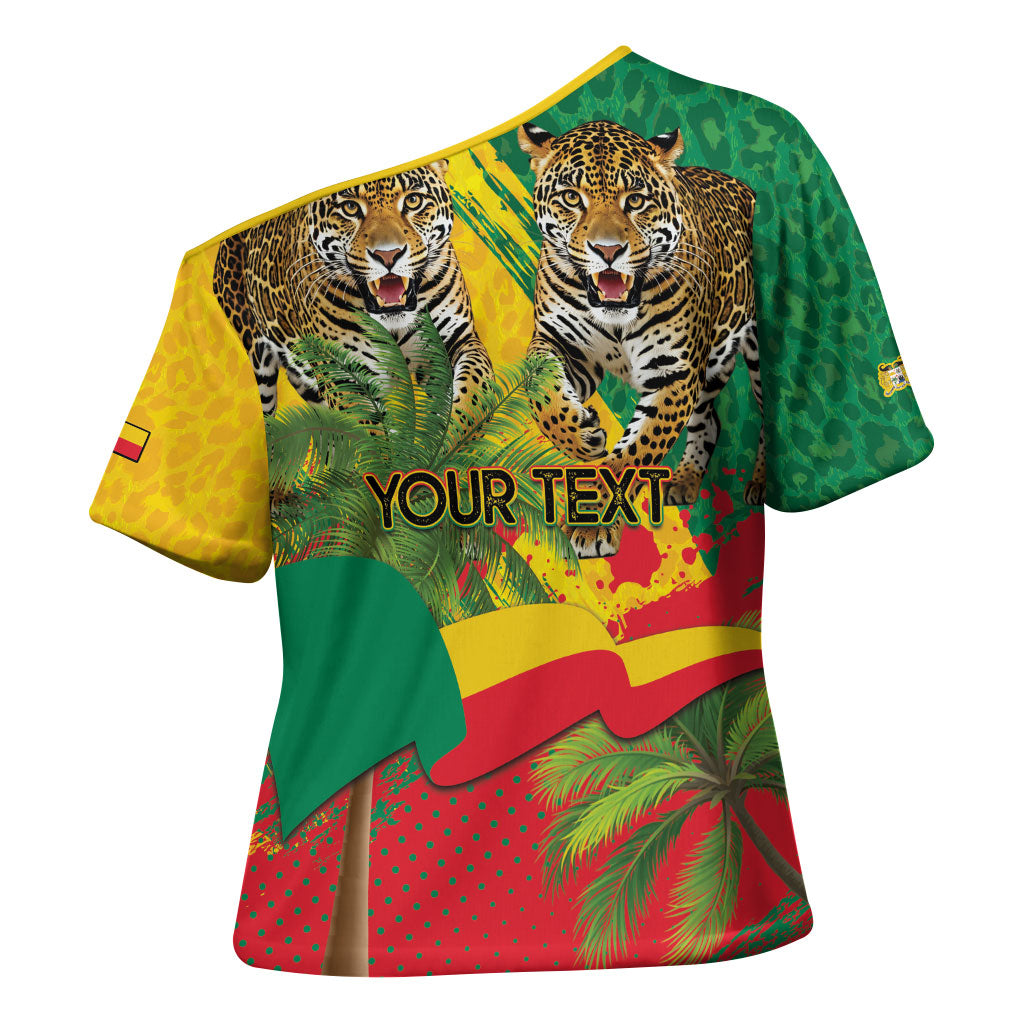 Personalised Benin August 1st 1960 Cross Shoulder Shirt Happy Independence Day