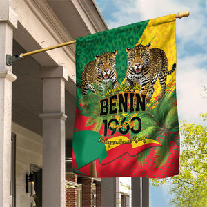 Benin August 1st 1960 Garden Flag Happy Independence Day