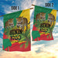 Benin August 1st 1960 Garden Flag Happy Independence Day