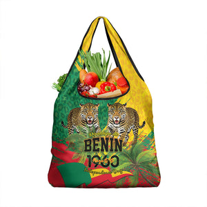 Benin August 1st 1960 Grocery Bag Happy Independence Day