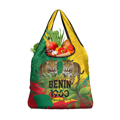 Benin August 1st 1960 Grocery Bag Happy Independence Day