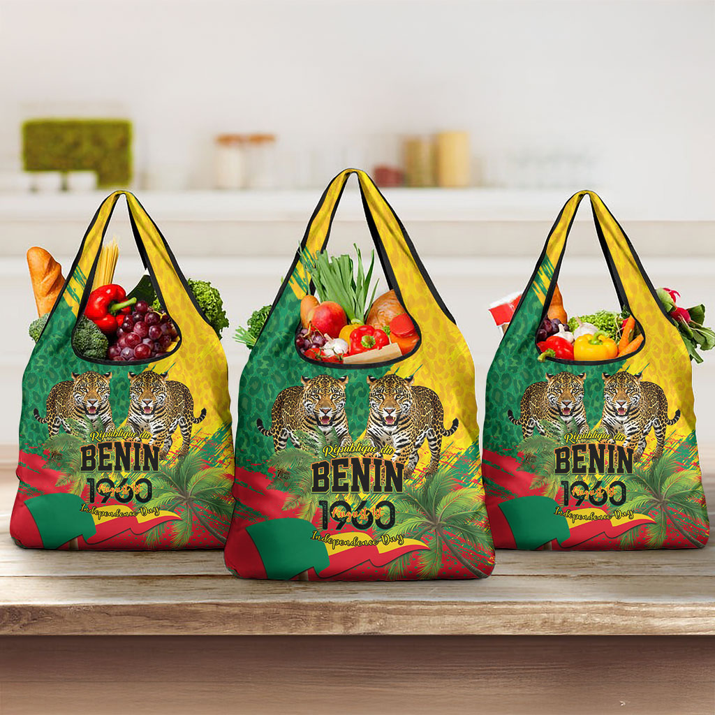 Benin August 1st 1960 Grocery Bag Happy Independence Day
