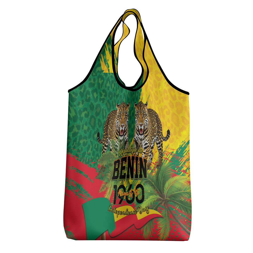 Benin August 1st 1960 Grocery Bag Happy Independence Day