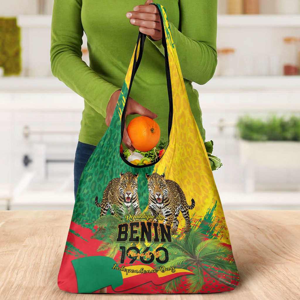 Benin August 1st 1960 Grocery Bag Happy Independence Day
