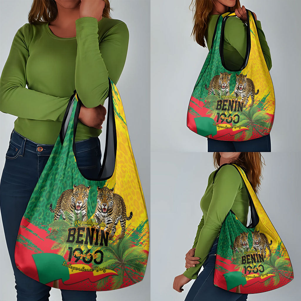 Benin August 1st 1960 Grocery Bag Happy Independence Day