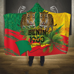 Benin August 1st 1960 Hooded Blanket Happy Independence Day