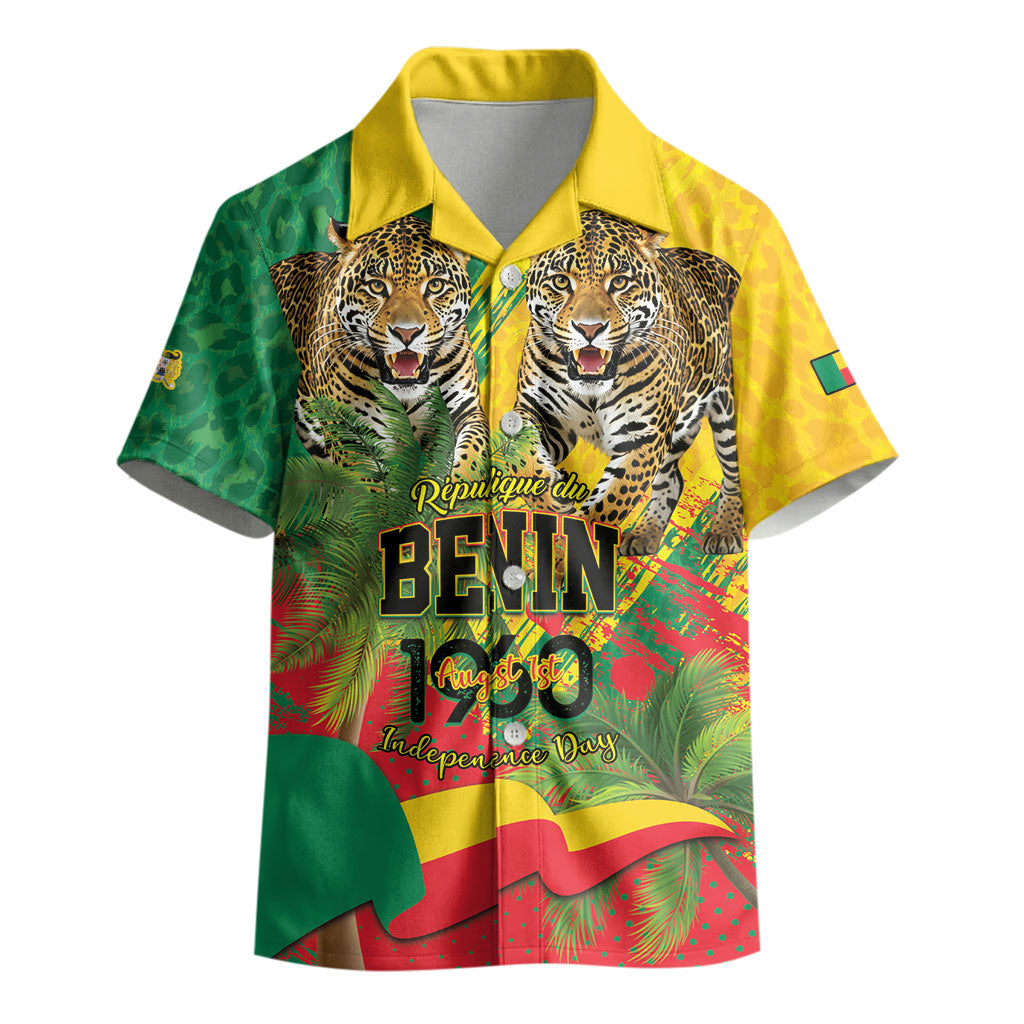 Personalised Benin August 1st 1960 Kid Hawaiian Shirt Happy Independence Day