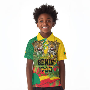 Personalised Benin August 1st 1960 Kid Polo Shirt Happy Independence Day