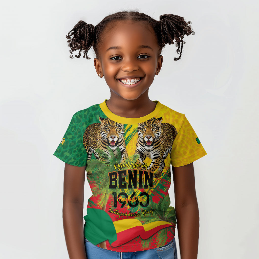 Personalised Benin August 1st 1960 Kid T shirt Happy Independence Day