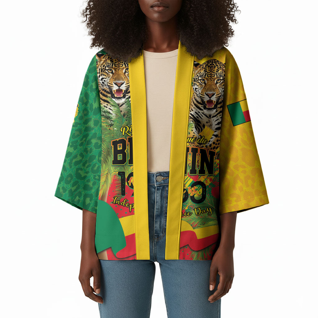 Personalised Benin August 1st 1960 Kimono Happy Independence Day