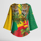 Personalised Benin August 1st 1960 Kimono Sleeve Blouse Happy Independence Day