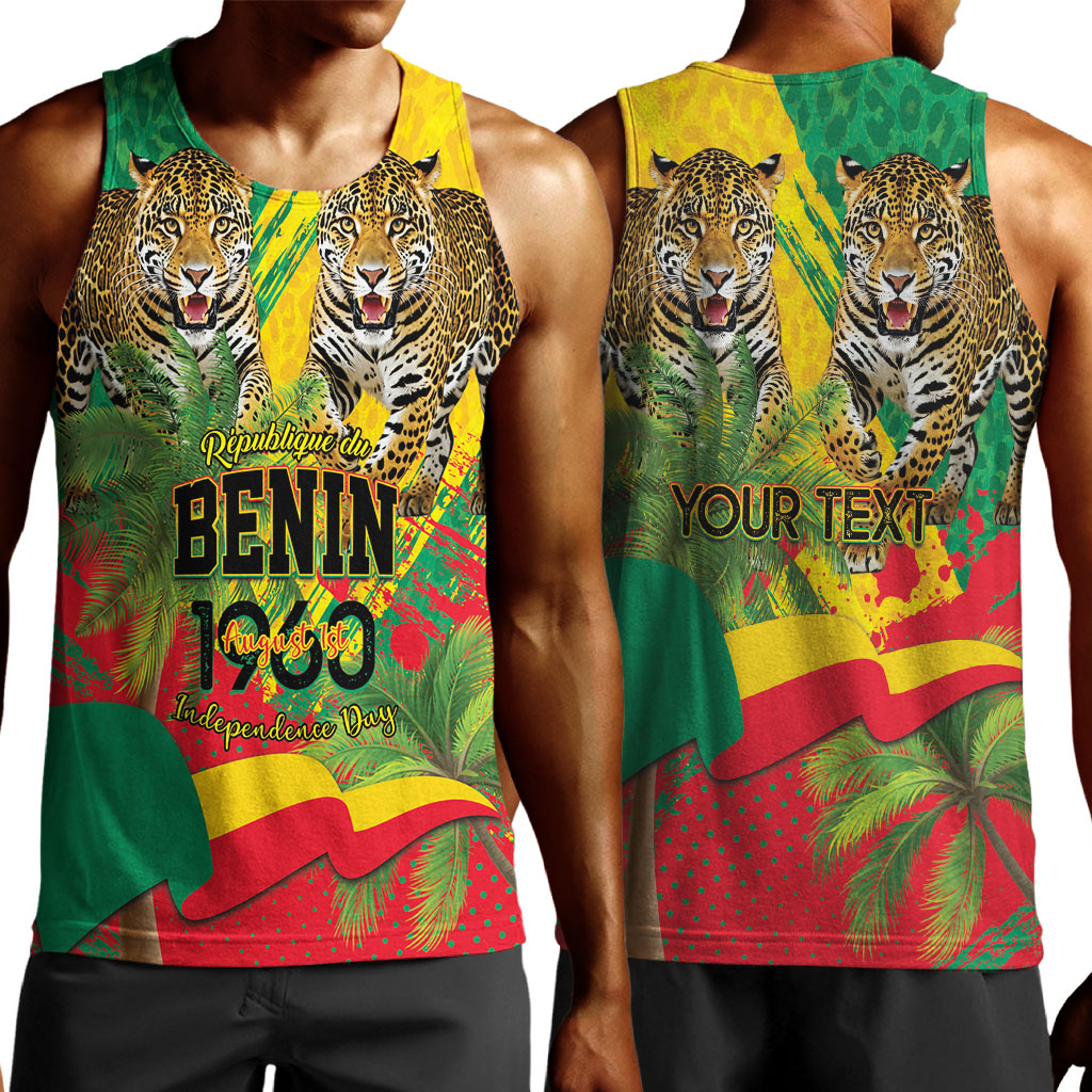 Personalised Benin August 1st 1960 Men Tank Top Happy Independence Day
