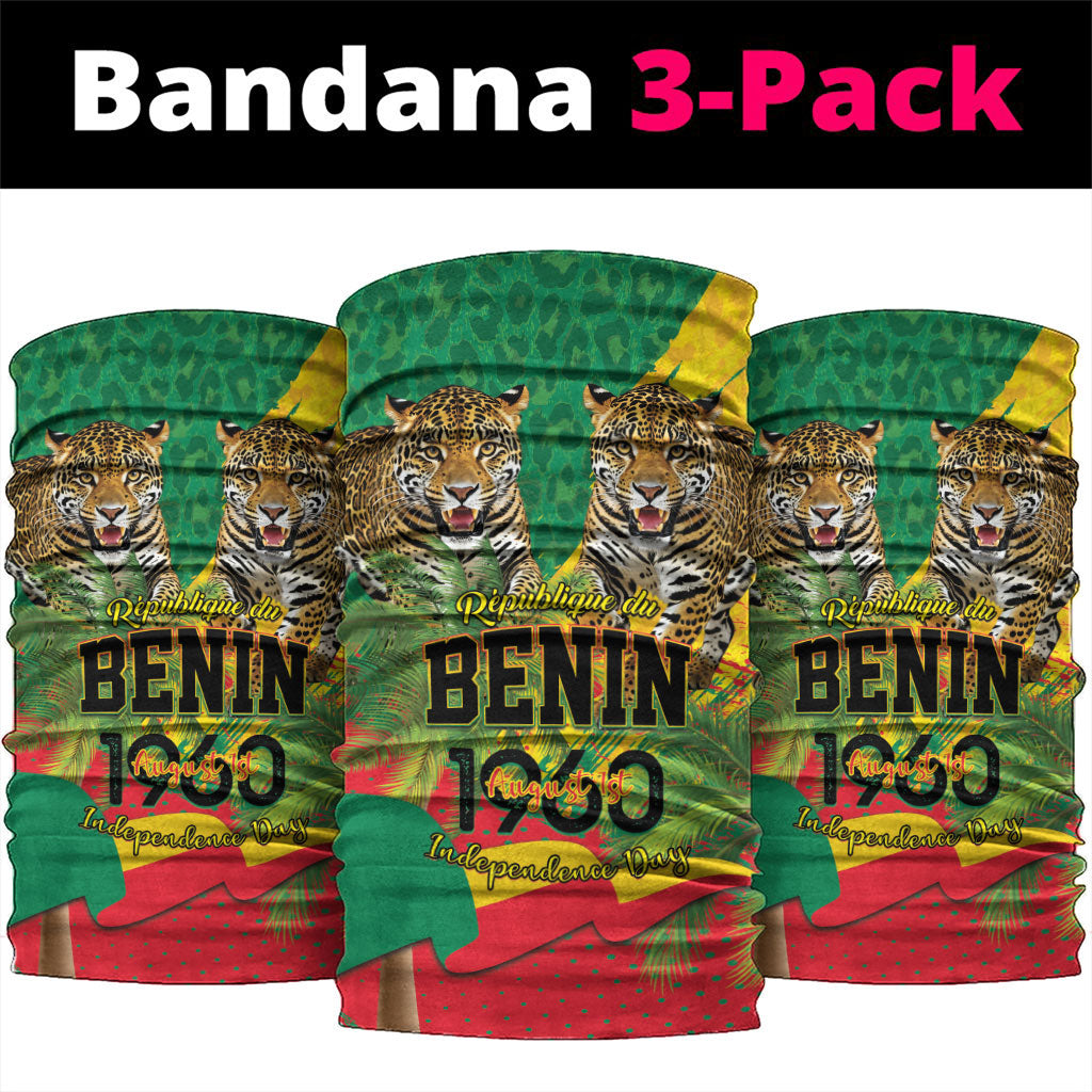 Benin August 1st 1960 Neck Gaiter Happy Independence Day